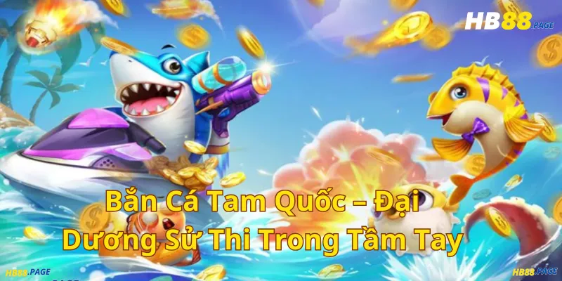 Bắn Cá Tam Quốc – Đại Dương Sử Thi Trong Tầm Tay