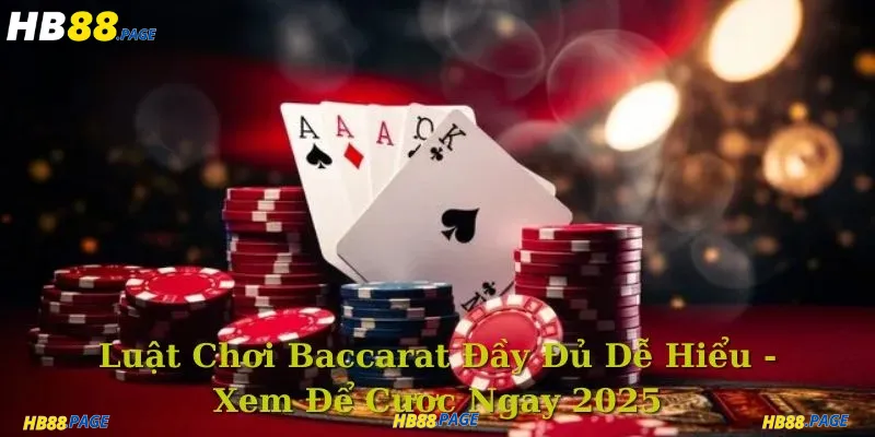 Luật Chơi Baccarat Online HB88